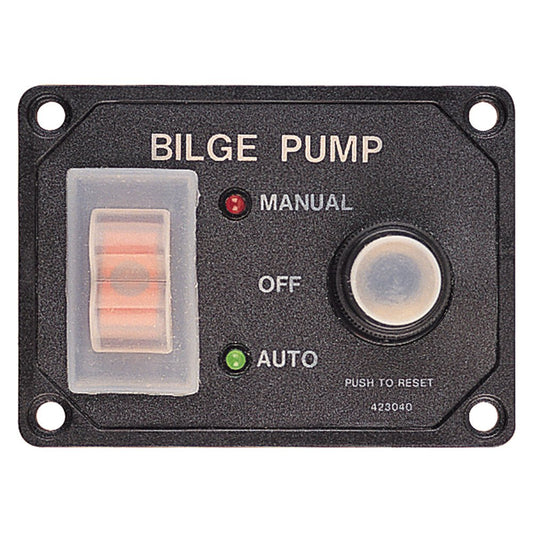 Sea - Dog Splash Guard Bilge Pump Panel w/Circuit - Marine Parts OnlyElectricalSea - Dog