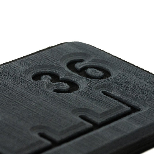 SeaDek 36&rdquo; Routed Ruler - 6mm - Brushed Texture - Dark Grey/Black - Marine Parts OnlyBoat OutfittingSeaDek