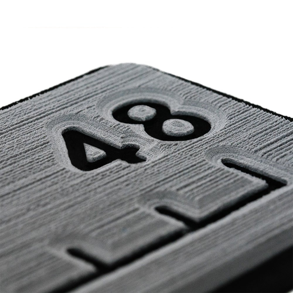 SeaDek 48&rdquo; Routed Ruler - 6mm - Brushed Texture - Storm Grey/Black - Marine Parts OnlyBoat OutfittingSeaDek