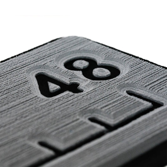 SeaDek 48&rdquo; Routed Ruler - 6mm - Brushed Texture - Storm Grey/Black - Marine Parts OnlyBoat OutfittingSeaDek