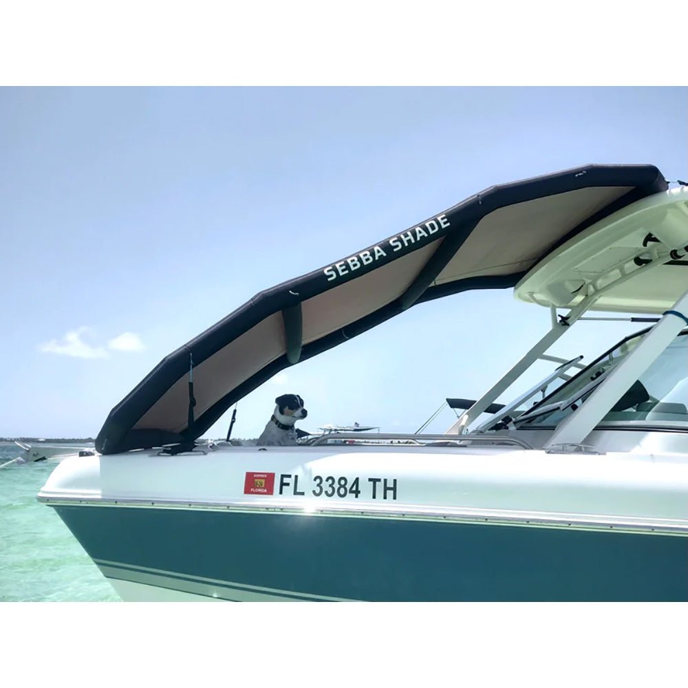 Sebba Shade 6 x 9 ft. Blue Sun Shade f/Boats Up To 28' - Marine Parts OnlyBoat OutfittingSebba Shade