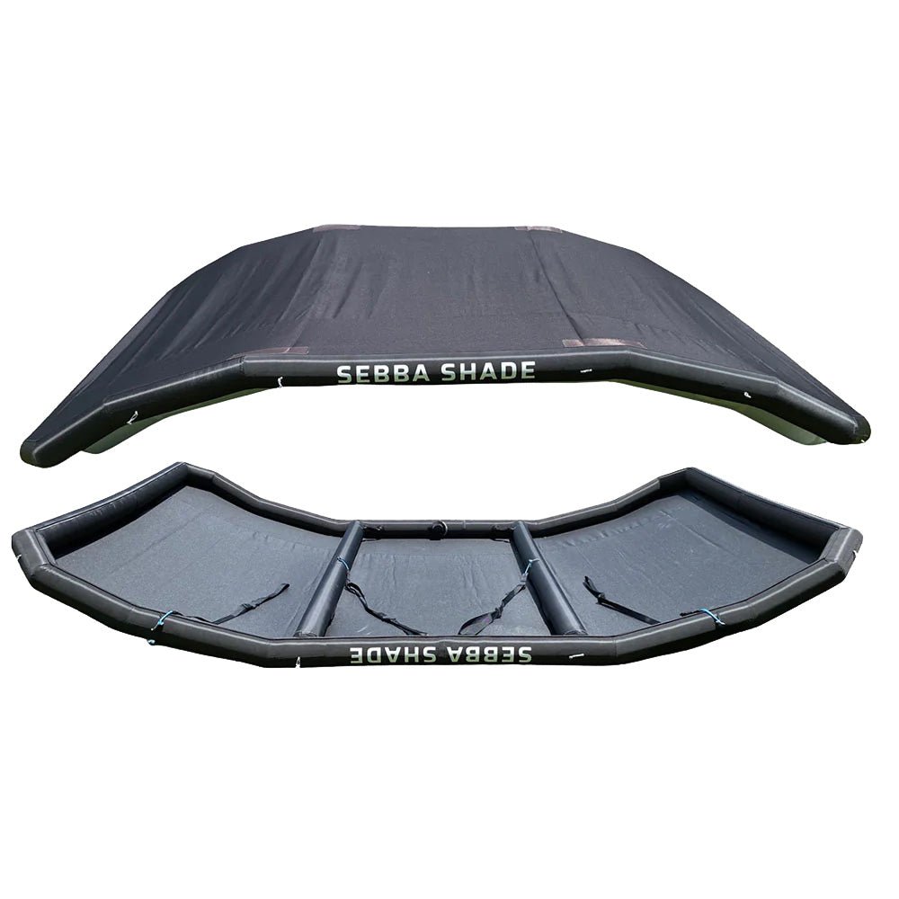 Sebba Shade 8 x 12 ft. Black Sun Shade f/Boats 26'+ - Marine Parts OnlyBoat OutfittingSebba Shade