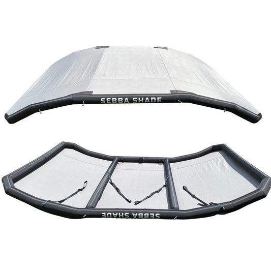 Sebba Shade 8 x 12 ft. Grey Sun Shade f/Boats 26'+ - Marine Parts OnlyBoat OutfittingSebba Shade