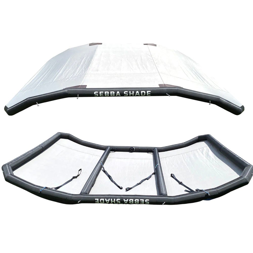 Sebba Shade 8 x 12 ft. White Sun Shade f/Boats 26'+ - Marine Parts OnlyBoat OutfittingSebba Shade