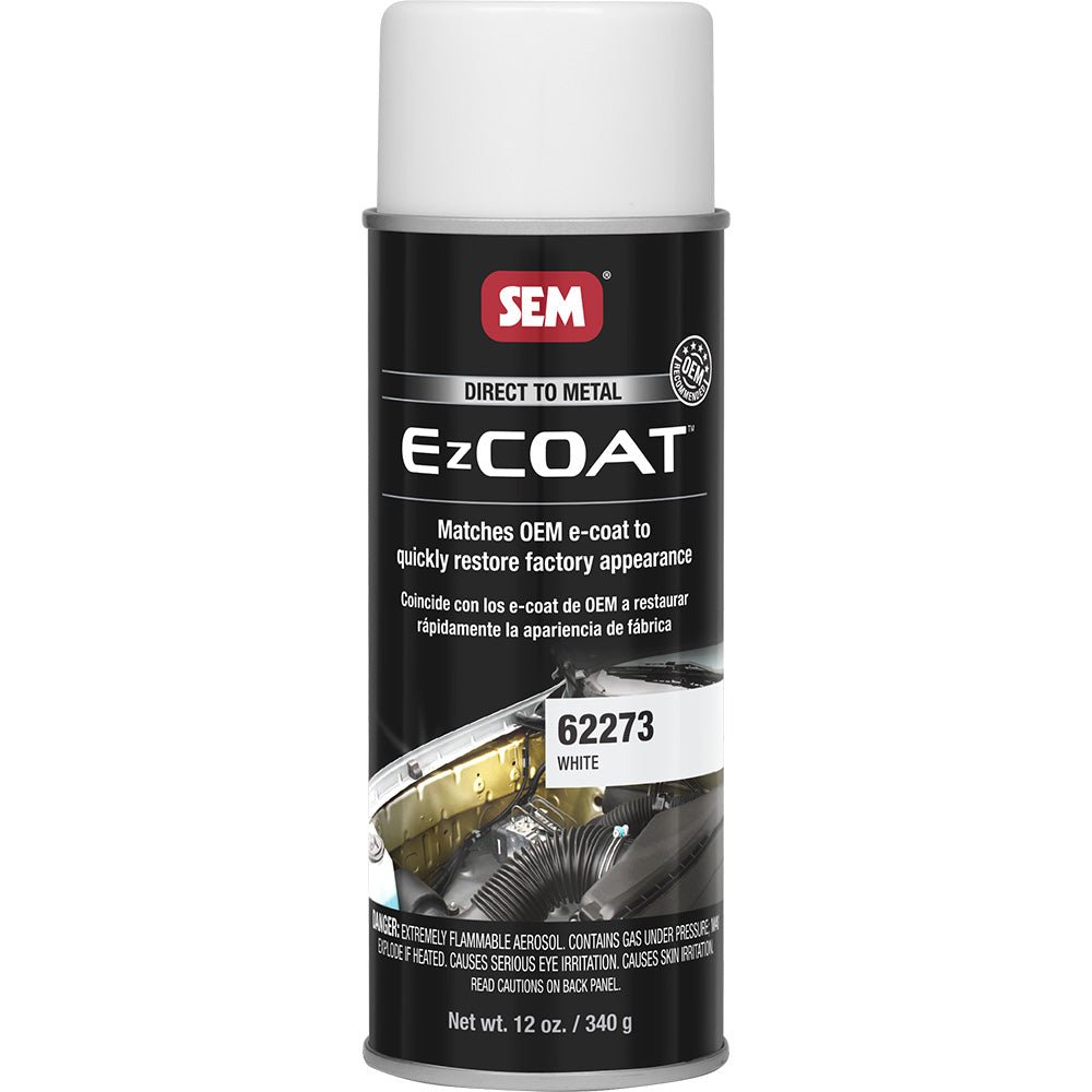 SEM Ez Coat&trade; - 16oz Aerosol Can - White - Marine Parts OnlyAutomotive/RVSEM