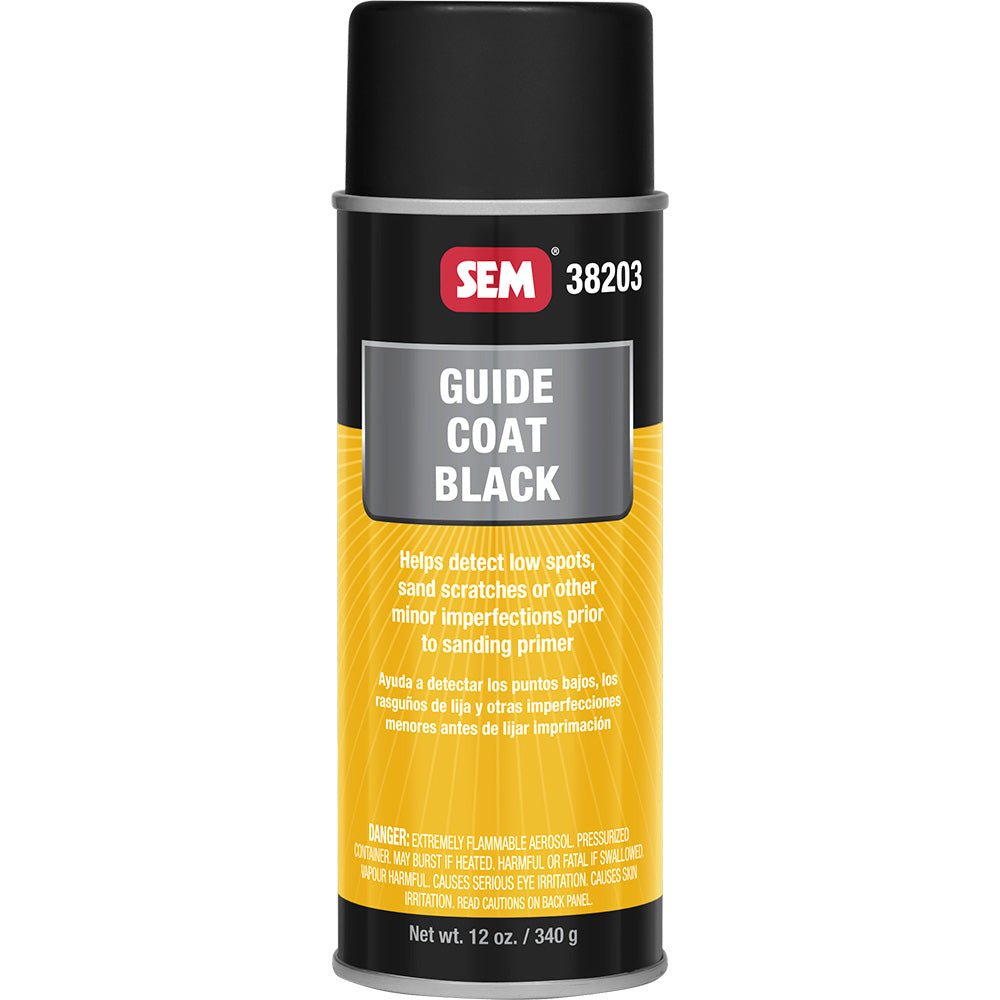 SEM Guide Coat - 16oz Aerosol Can - Black - Marine Parts OnlyAutomotive/RVSEM