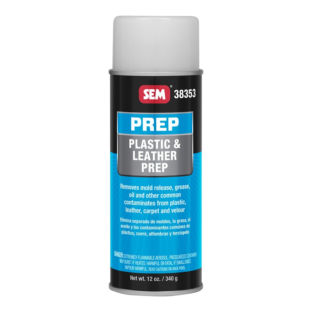 SEM Plastic &amp; Leather Prep - 12oz - Marine Parts OnlyBoat OutfittingSEM