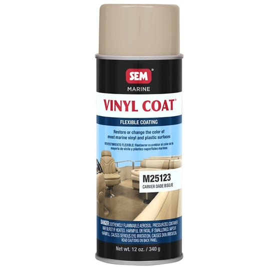 SEM Vinyl Coat&trade; - Carver Dade Bisque - 12oz - Marine Parts OnlyBoat OutfittingSEM
