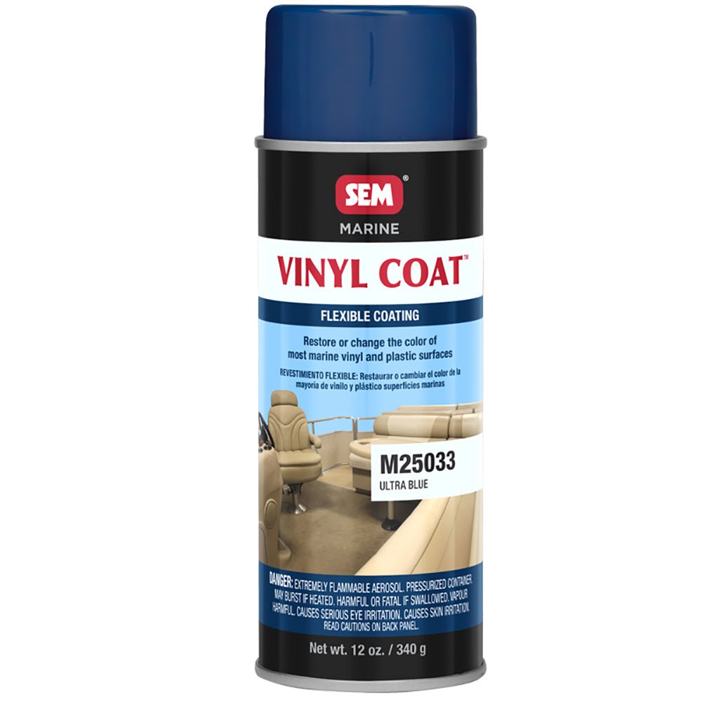 SEM Vinyl Coat&trade; - Ultra Blue - 12oz - Marine Parts OnlyBoat OutfittingSEM