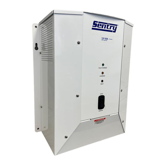 Sentry Marine Battery Charger 115/230V Input 12VDC - 60A - 3 - Bank - Marine Parts OnlyElectricalSentry