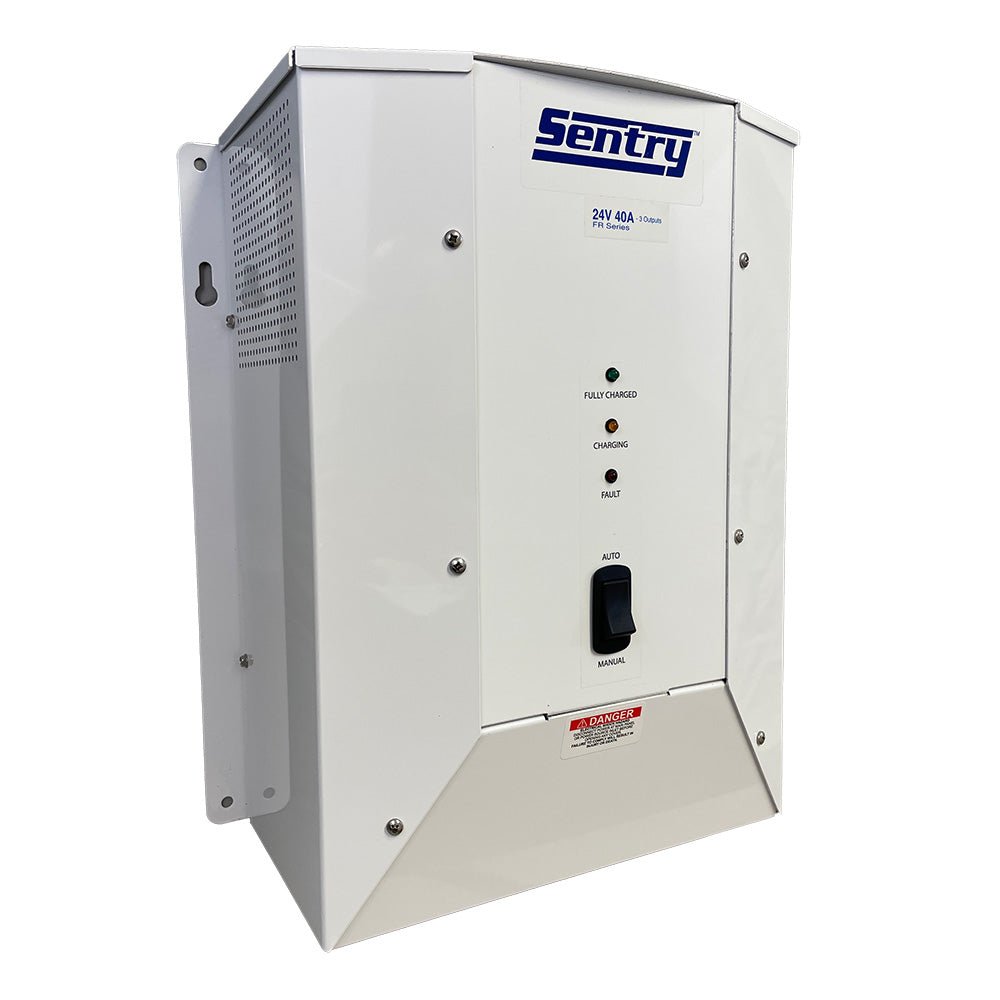 Sentry Marine Battery Charger 115/230V Input 24VDC - 40A - 3 - Bank - Marine Parts OnlyElectricalSentry