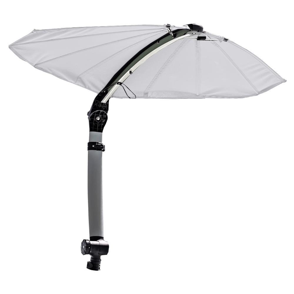 SHADEFIN MINI WITH WHITE FABRIC & - Marine Parts OnlyTACO METALS