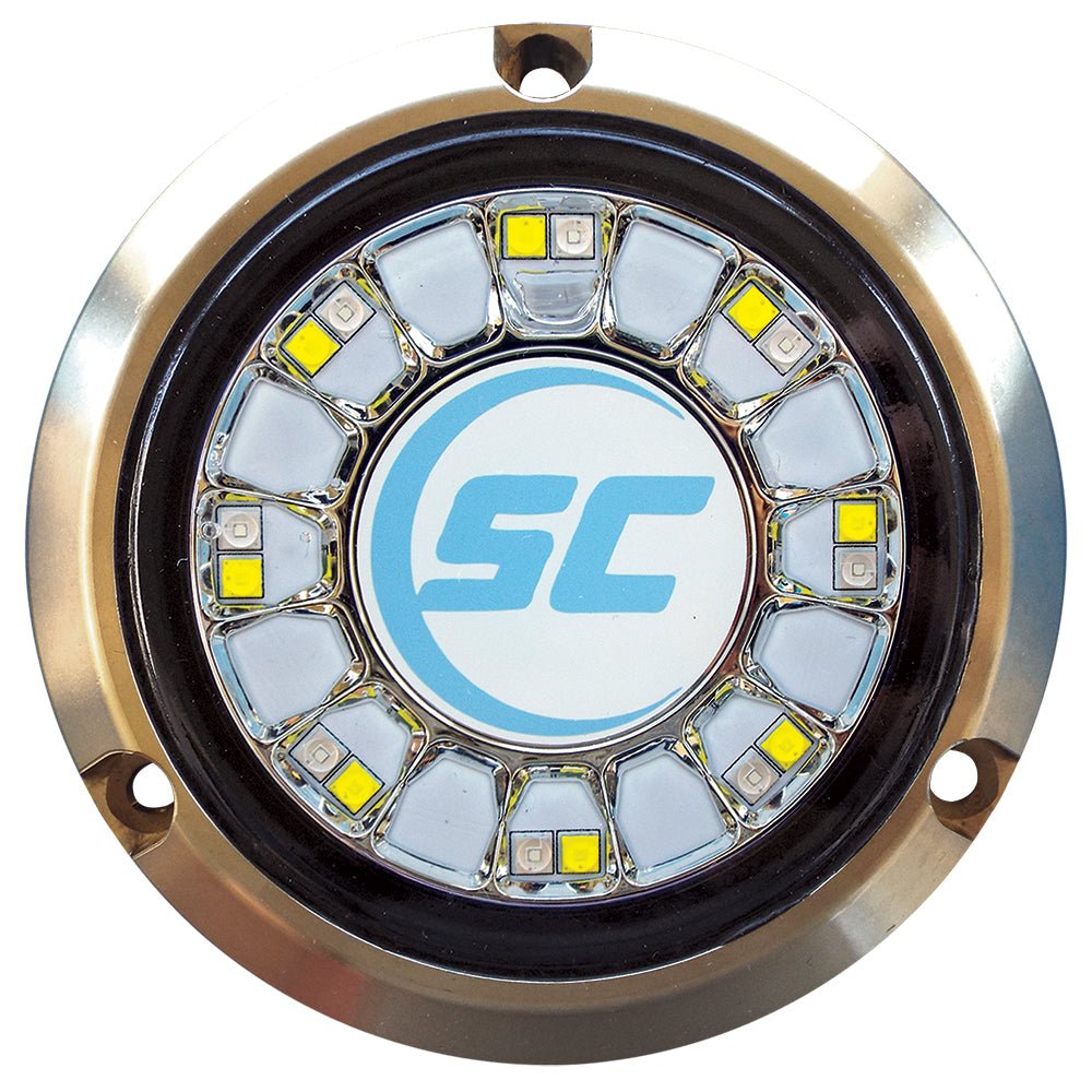 Shadow - Caster Blue/White Color Changing Underwater Light - 16 LEDs - Bronze - Marine Parts OnlyLightingShadow - Caster LED Lighting
