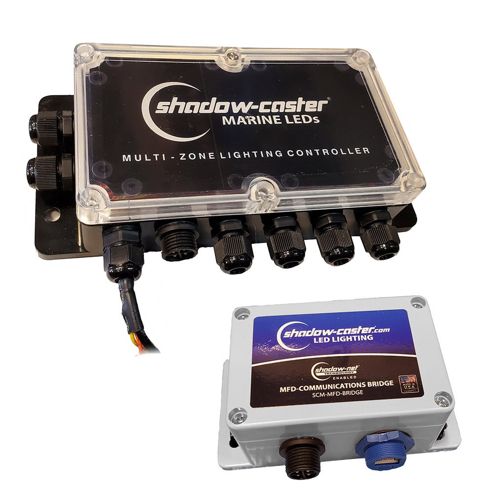 Shadow - Caster Ethernet Communications Bridge &amp; Multi - Zone Controller Kit - Marine Parts OnlyLightingShadow - Caster LED Lighting