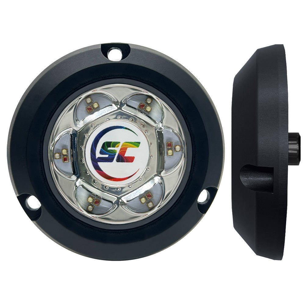 Shadow - Caster SC2 Series Polymer Composite Surface Mount Underwater Light - Full Color - Marine Parts OnlyLightingShadow - Caster LED Lighting