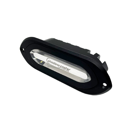 Shadow - Caster SCM - SL Series Flush Mount Spreader Light - Black Housing - Full - Color - Marine Parts OnlyLightingShadow - Caster LED Lighting