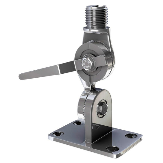 Shakespeare 4187 Stainless Steel Ratchet Mount - Marine Parts OnlyCommunicationShakespeare