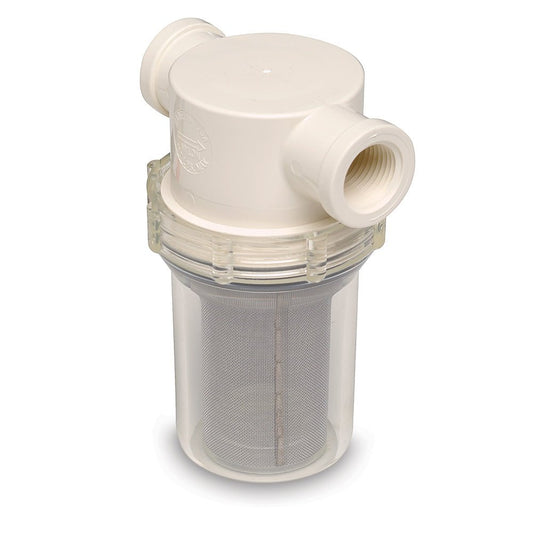 Shurflo by Pentair 1/2" Raw Water Strainer w/Bracket &amp; Fittings - 50 Mesh Screen - Marine Parts OnlyMarine Plumbing & VentilationShurflo by Pentair