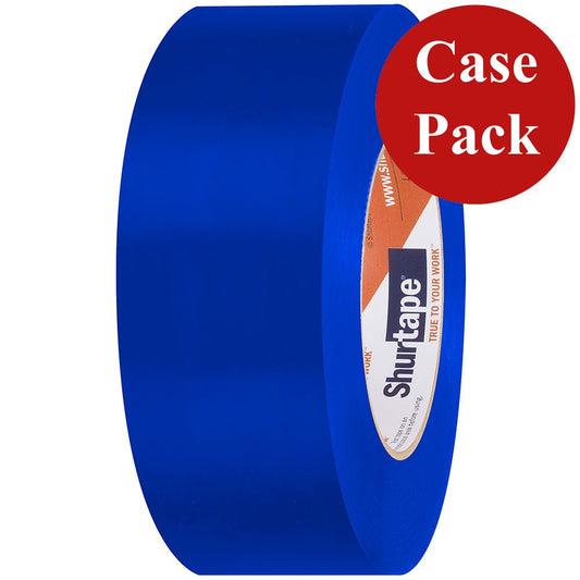 Shurtape UV - Resistant Marine Heat Shrink Tape - 48MM x 55M Roll - Straight Edge Blue *Case of 24 Rolls* - Marine Parts OnlyBoat OutfittingShurtape