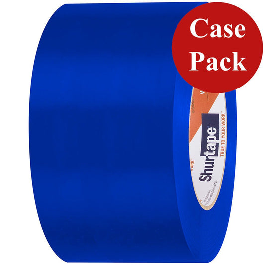 Shurtape UV - Resistant Marine Heat Shrink Tape - 72MM x 55M Roll - Straight Edge Blue *Case of 16 Rolls* - Marine Parts OnlyBoat OutfittingShurtape