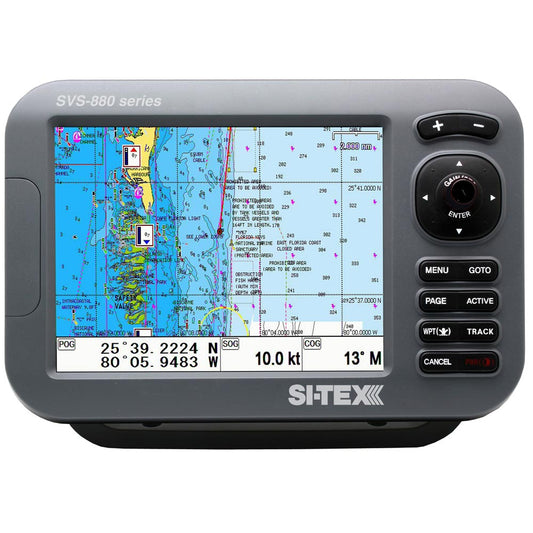 SI - TEX Standalone 8" Chartplotter System w/Color LCD, Internal &amp; External GPS Antenna &amp; C - MAP 4D Card - Marine Parts OnlyMarine Navigation & InstrumentsSI - TEX