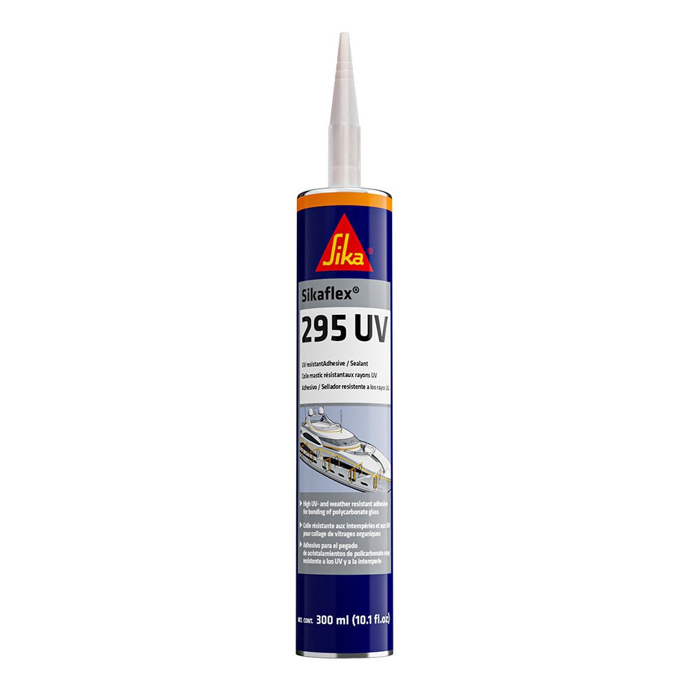 Sika Sikaflex&reg; 295 UV - Black - 10oz Tube w/Nozzle - Marine Parts OnlyBoat OutfittingSika