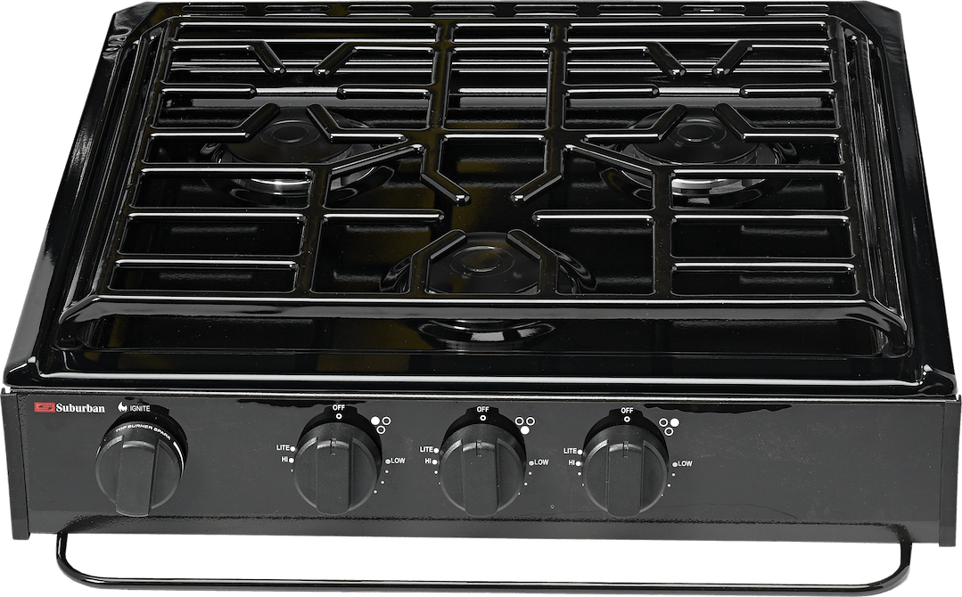 SLIDE - IN COOKTOP 3 - BURNER SEALED - Marine Parts OnlySUBURBAN MFG