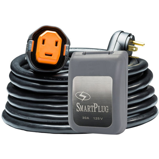 SmartPlug RV Kit 30 AMP Dual Configuration Cordset &amp; Grey Inlet Combo - 30&39; - Marine Parts OnlyAutomotive/RVSmartPlug