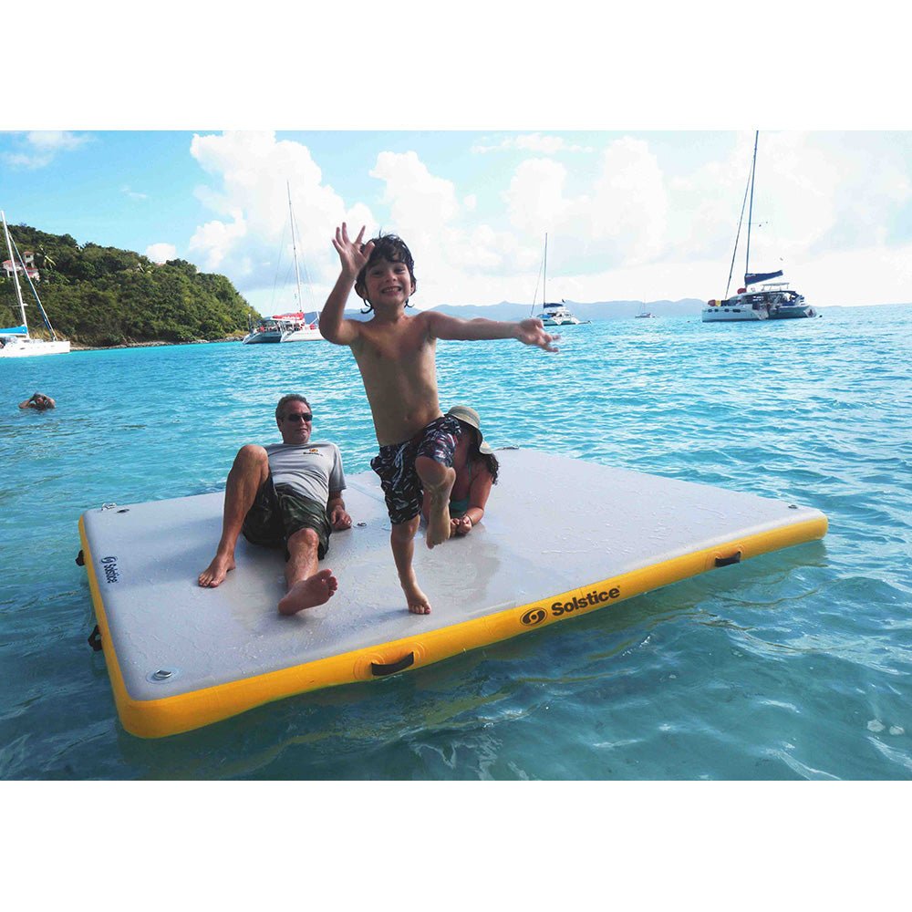 Solstice Watersports 10&39; x 10&39; Inflatable Dock - Marine Parts OnlyWatersportsSolstice Watersports