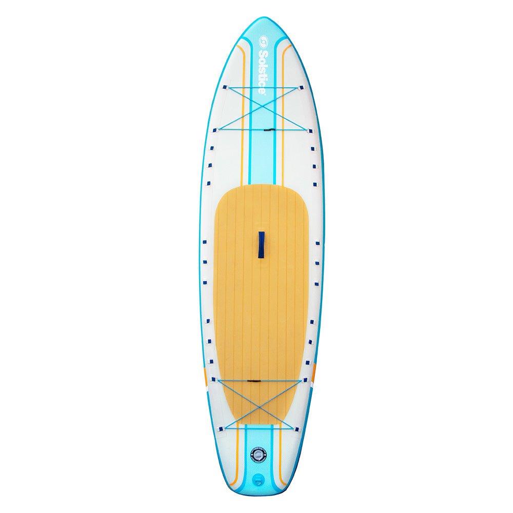 Solstice Watersports 10'6" Rambler Inflatable Stand - Up Paddleboard/Kayak 2 - In - 1 Kit w/Seat &amp; Convertible Paddle - Orange - Marine Parts OnlyPaddlesportsSolstice Watersports