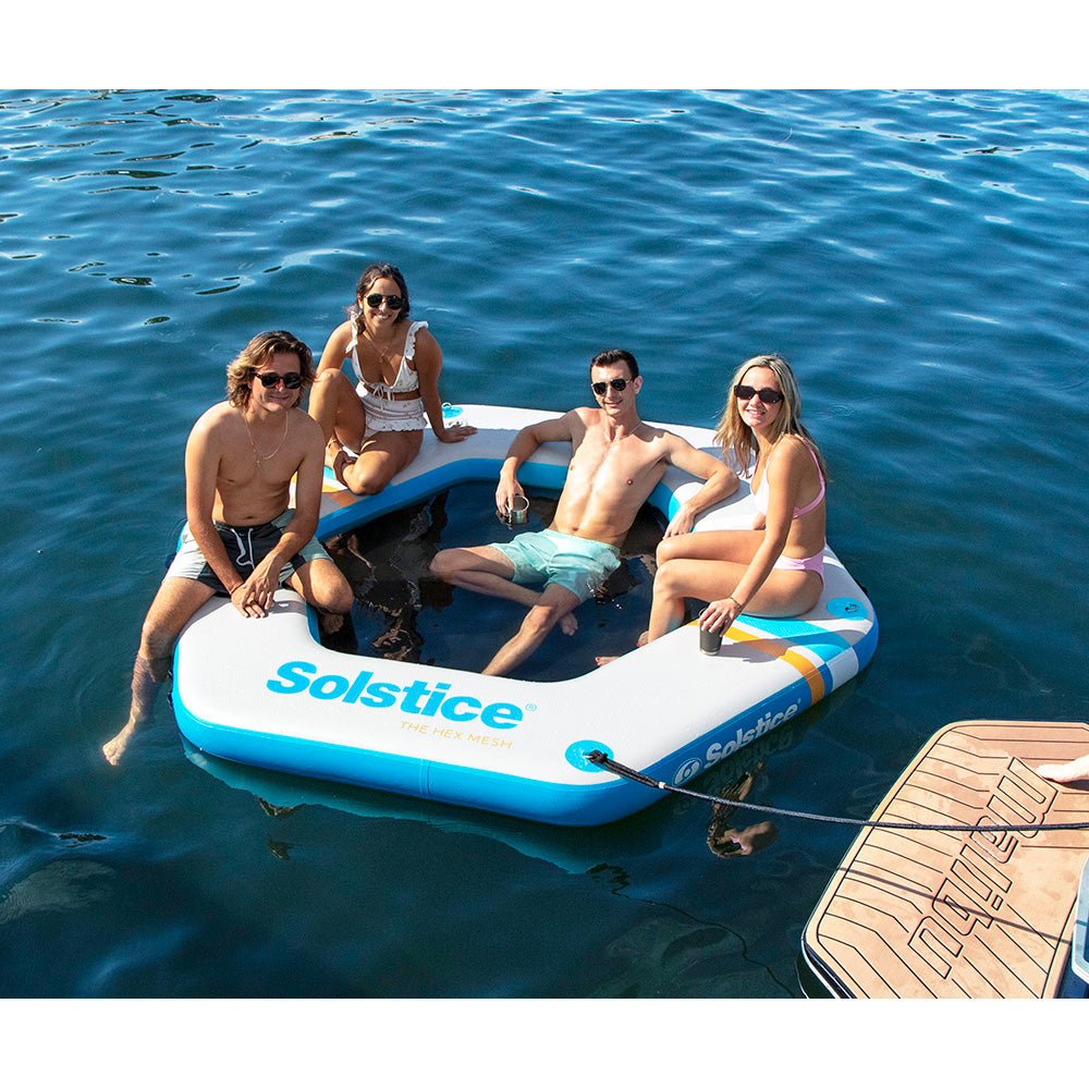 Solstice Watersports 8&39;6" Hex Mesh Dock - Marine Parts OnlyWatersportsSolstice Watersports