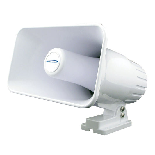 Speco 4" x 6" Weatherproof PA Speaker Horn - White - Marine Parts OnlyCommunicationSpeco Tech