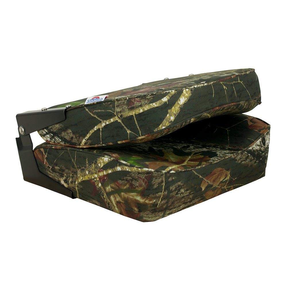 Springfield Economy Folding Seat - Mossy Oak Camo - Marine Parts OnlyBoat OutfittingSpringfield Marine