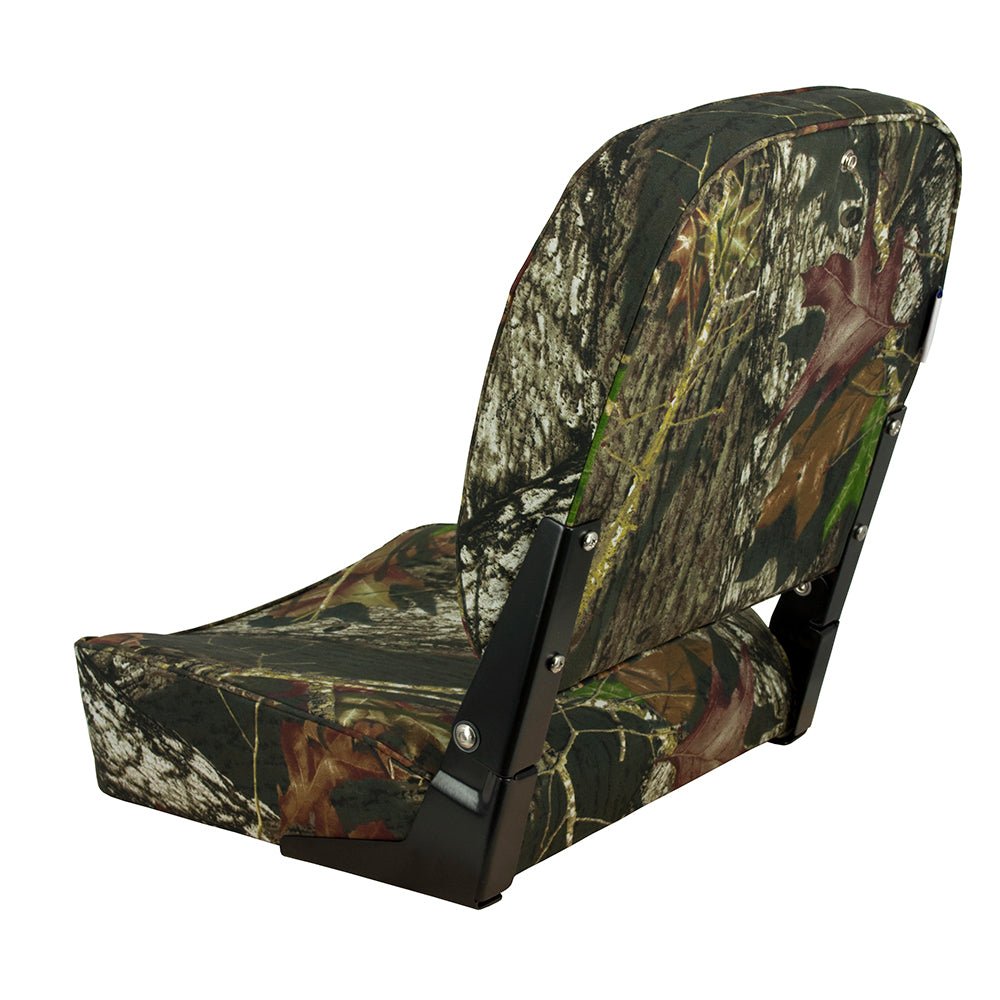Springfield Economy Folding Seat - Mossy Oak Camo - Marine Parts OnlyBoat OutfittingSpringfield Marine