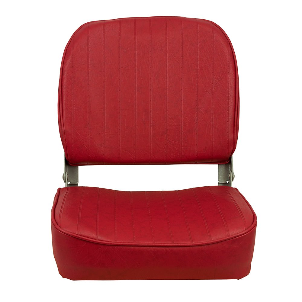 Springfield Economy Folding Seat - Red - Marine Parts OnlyBoat OutfittingSpringfield Marine