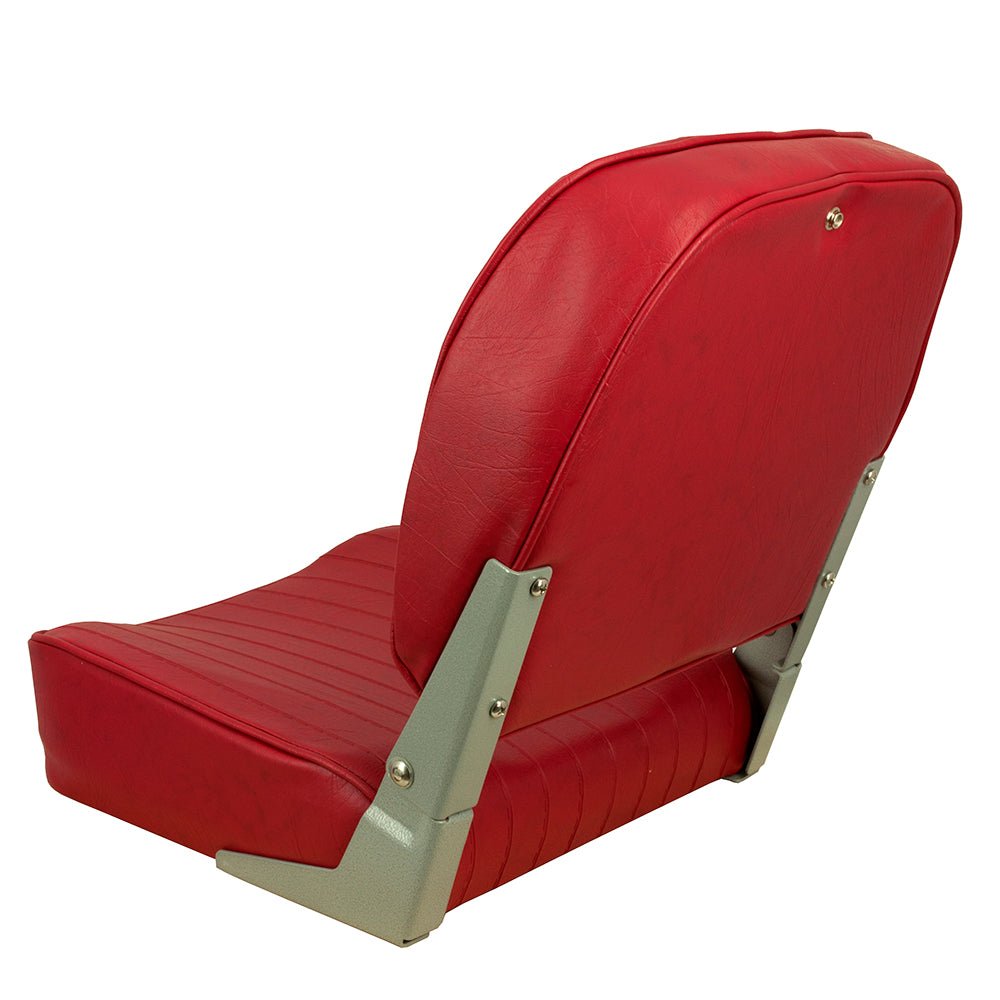 Springfield Economy Folding Seat - Red - Marine Parts OnlyBoat OutfittingSpringfield Marine