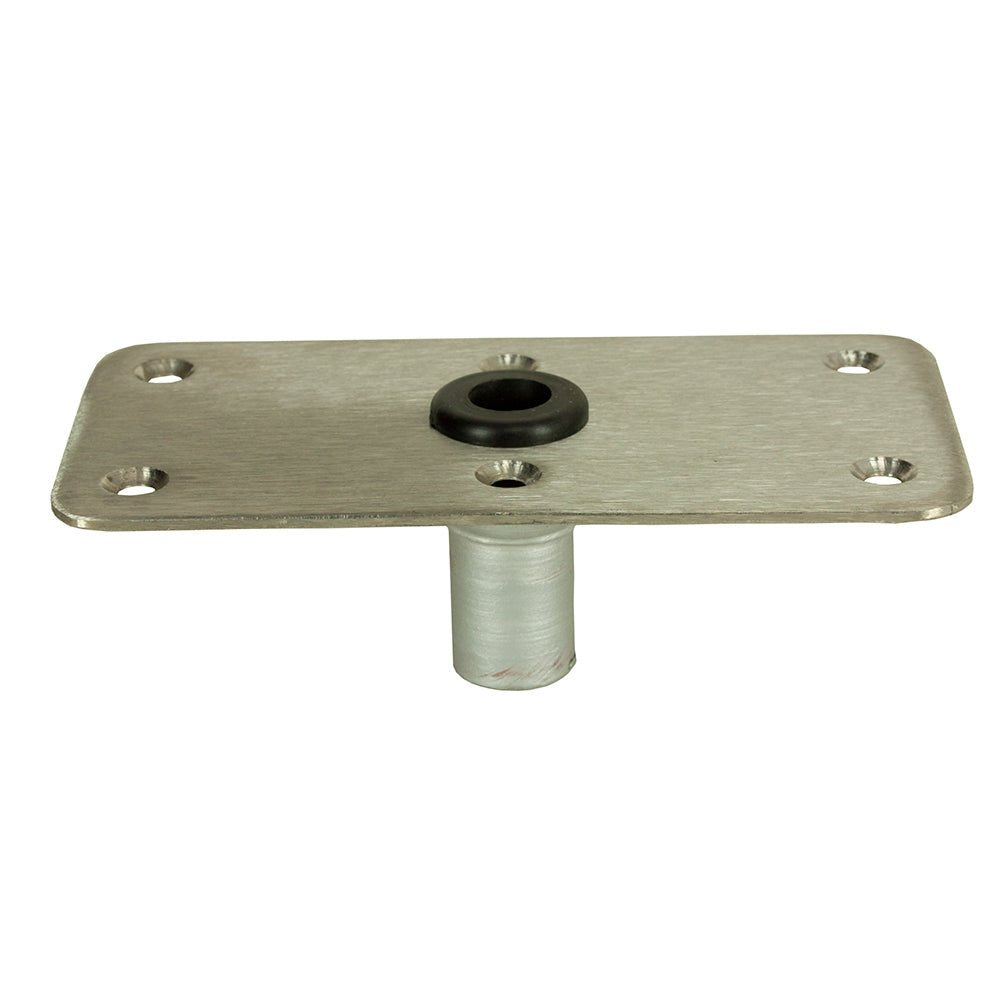 Springfield KingPin&trade; 4" x 8" - Stainless Steel - Rectangular Base (Standard) - Marine Parts OnlyBoat OutfittingSpringfield Marine
