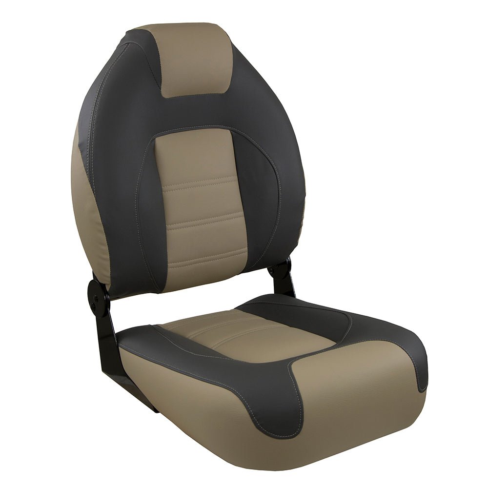 Springfield OEM Series Folding Seat - Charcoal/Tan - Marine Parts OnlyBoat OutfittingSpringfield Marine