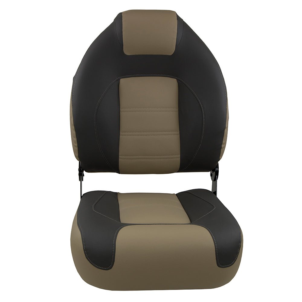 Springfield OEM Series Folding Seat - Charcoal/Tan - Marine Parts OnlyBoat OutfittingSpringfield Marine