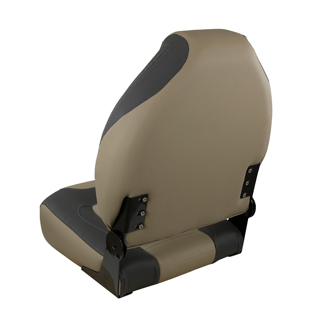 Springfield OEM Series Folding Seat - Charcoal/Tan - Marine Parts OnlyBoat OutfittingSpringfield Marine