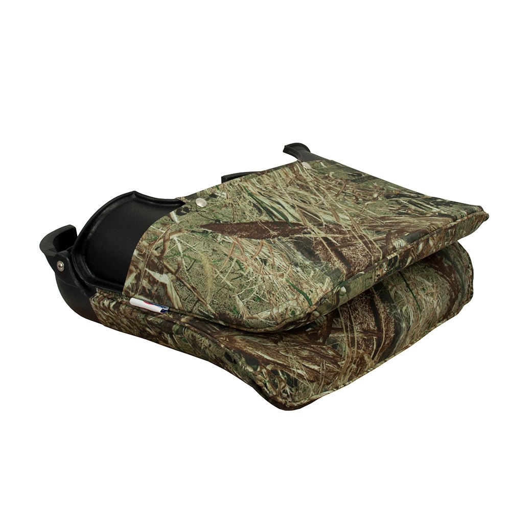 Springfield Skipper Premiun Folding Seat - Mossy Oak Duck Blind w/Black Shell - Marine Parts OnlyBoat OutfittingSpringfield Marine