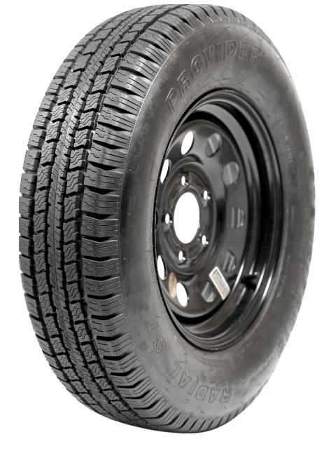 ST205/75R15 6 PLY PROVIDER ON 15X5 - Marine Parts OnlyTASKMASTER