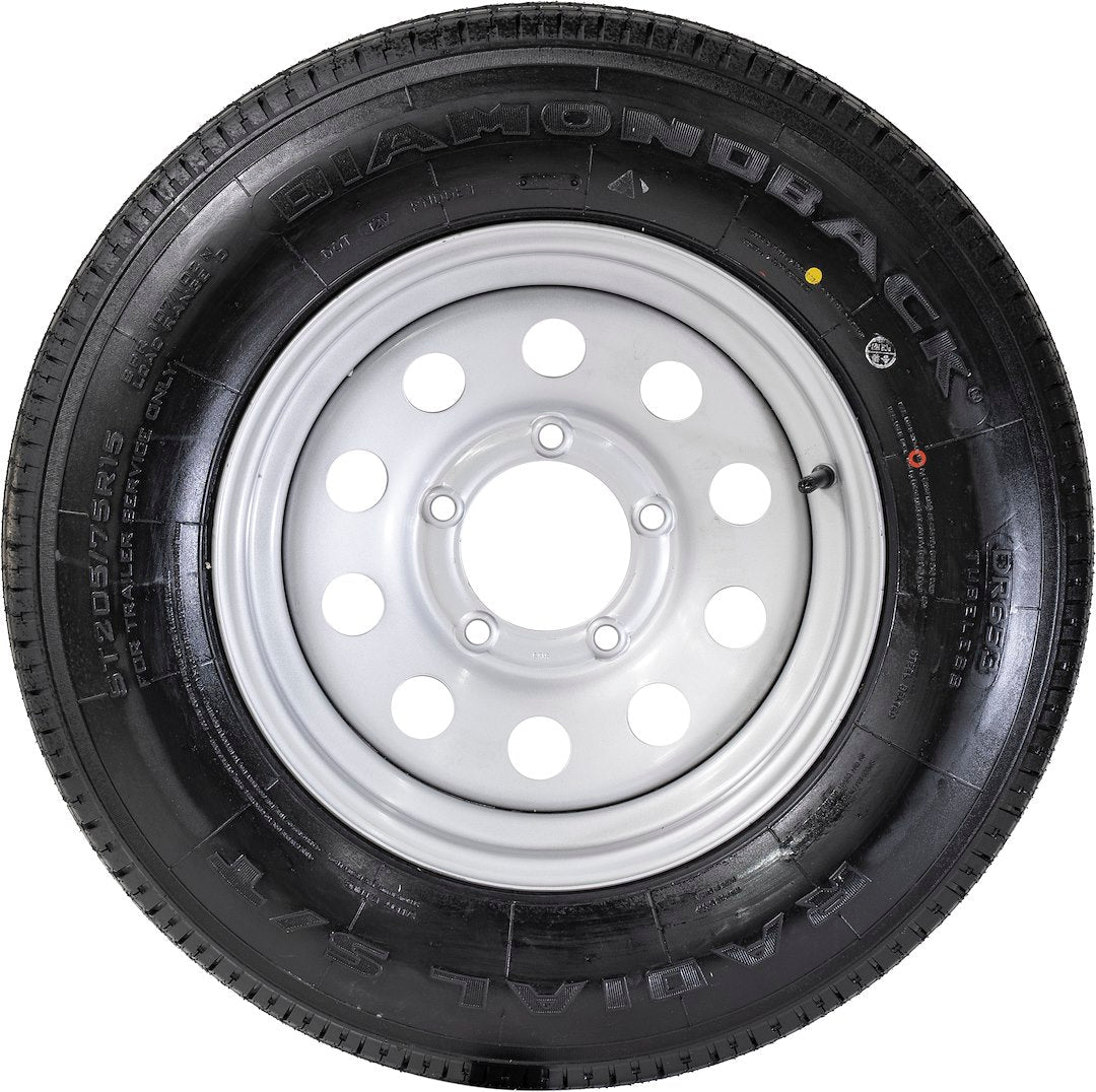 ST205/75R15 8 PLY DIAMONDBACK ON 15 - Marine Parts OnlyTASKMASTER
