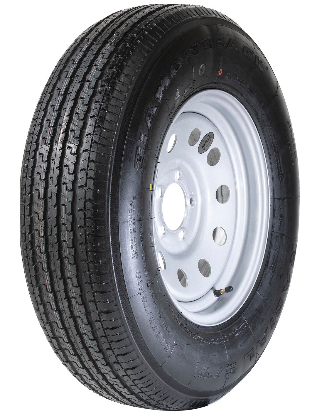 ST225/75R15 10 PLY DIAMONDBACK ON 1 - Marine Parts OnlyTASKMASTER
