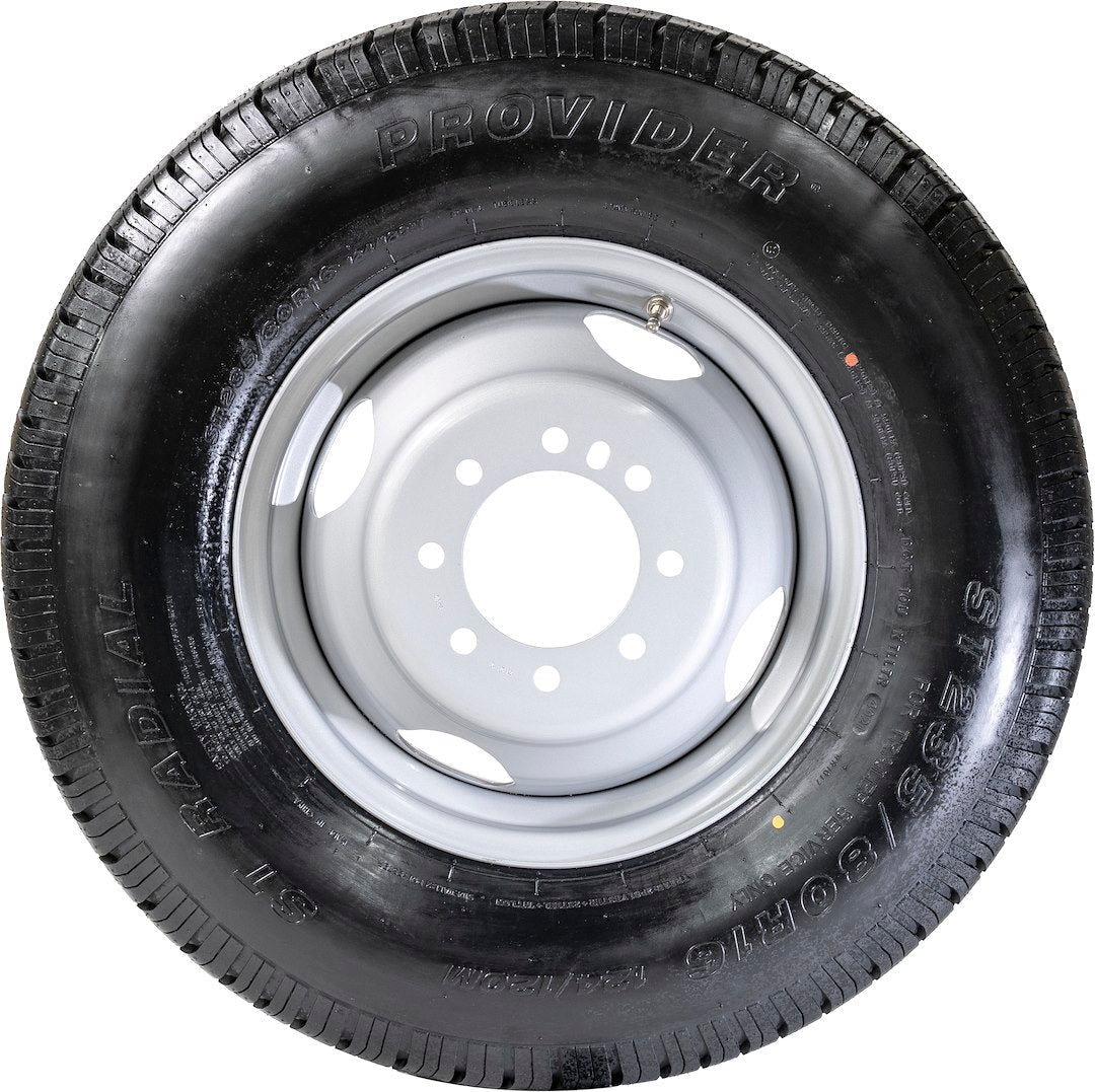 ST235/80R16 10 PLY PROVIDER ON 16X6 - Marine Parts OnlyTASKMASTER