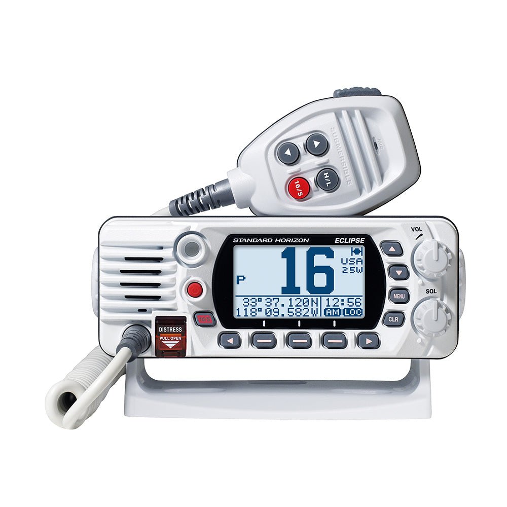 Standard Horizon GX1410W Eclipse Series 25W Fixed Mount VHF - White - Marine Parts OnlyCommunicationStandard Horizon