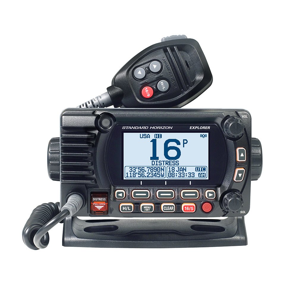 Standard Horizon GX1850 Fixed Mount VHF - NMEA 2000 - Black - Marine Parts OnlyCommunicationStandard Horizon