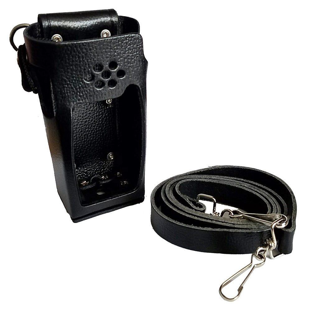 Standard Horizon Leather Case w/Belt Loop &amp; Shoulder Strap - Marine Parts OnlyCommunicationStandard Horizon