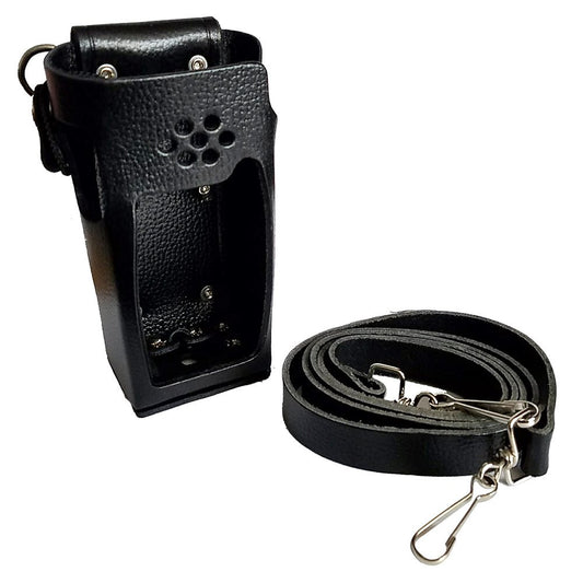 Standard Horizon Leather Case w/Belt Loop &amp; Shoulder Strap - Marine Parts OnlyCommunicationStandard Horizon