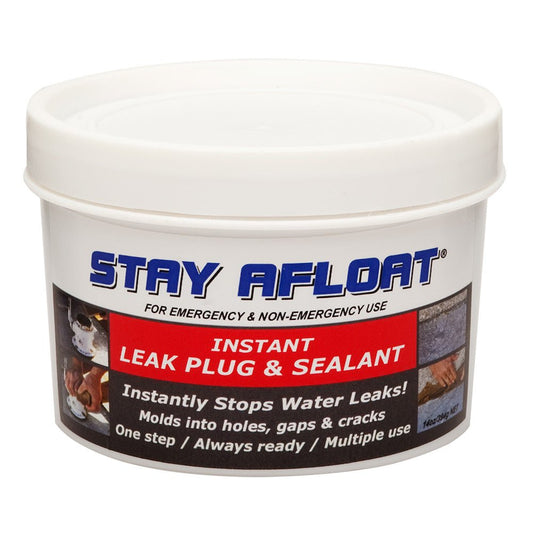 Stay Afloat Marine Instant Leak Plug &amp; Sealant - 14oz - Marine Parts OnlyBoat OutfittingStay Afloat